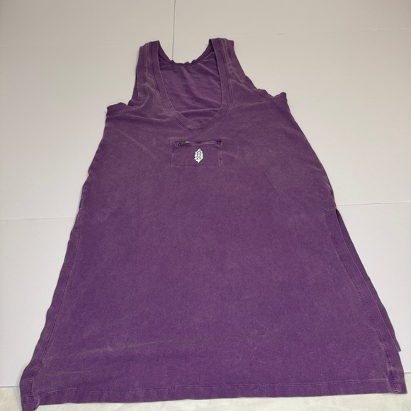 FP Movement Purple Open Back Mini Dress XS | Activewear Tank Dress NWOT - Picture 5 of 10